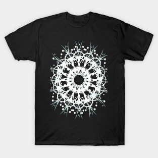 Abstract White Circle T-Shirt